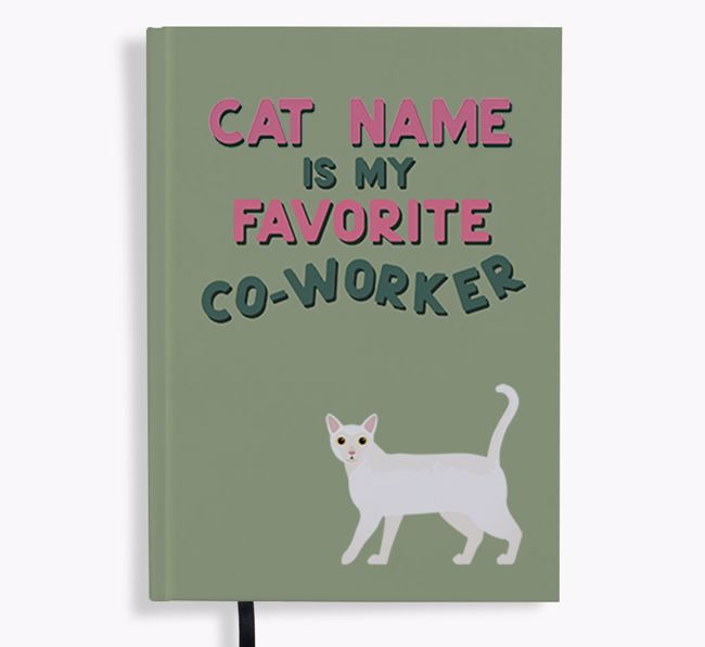 Favourite Co-Worker: Personalized {breedFullName} Notebook